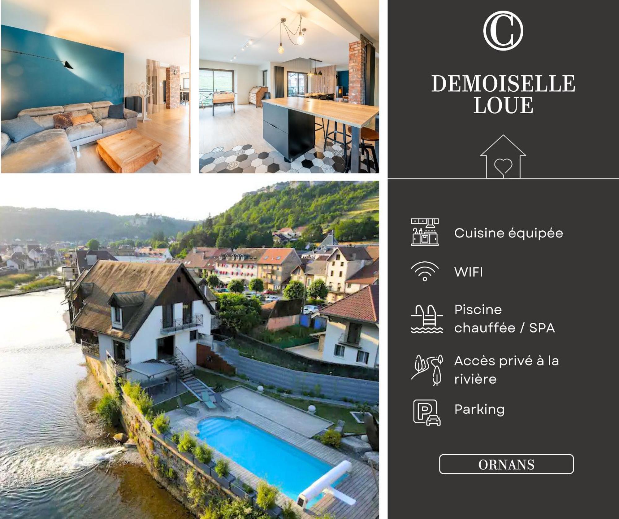 Demoiselle Loue Villa Ornans Exterior photo